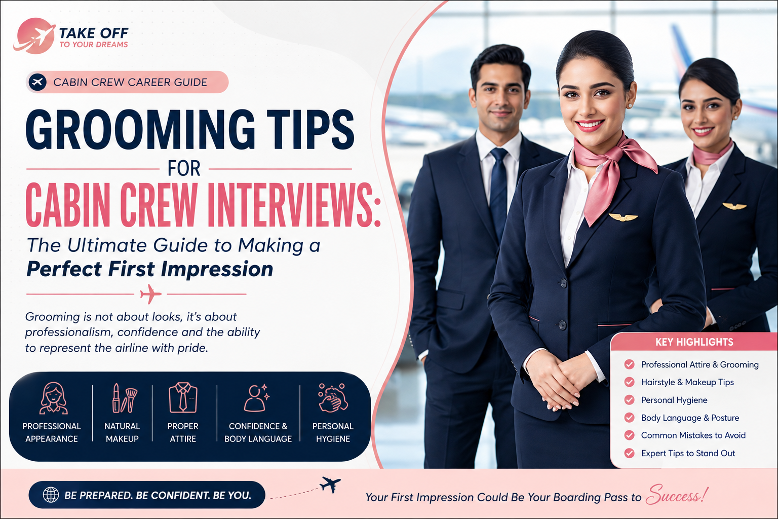 Grooming Tips for Cabin Crew Interviews: The Ultimate Guide to Making a Perfect First Impression